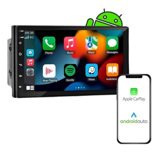 Multimídia 2 DIN H-tech 7'' IPS Carplay Android Auto GPS Wifi Bluetooth | 2GB 32GB | 4X60W HT-7210CA