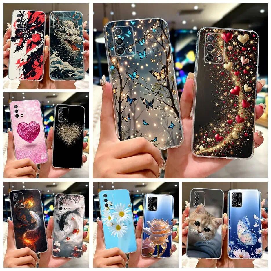 Custodia cover per OPPO A74 4G in TPU silicone morbida e trasparente