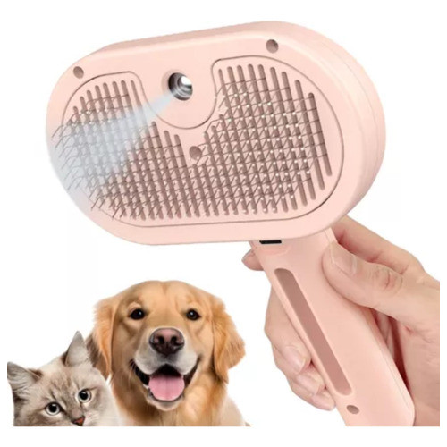 Escova Para Cachorro Spray A Vapor Recarregável 3 Em 1 Top. | Shopee Brasil