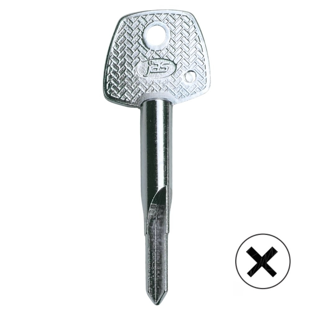 Chave Yale Tetra 3F X Fechadura Niquelada