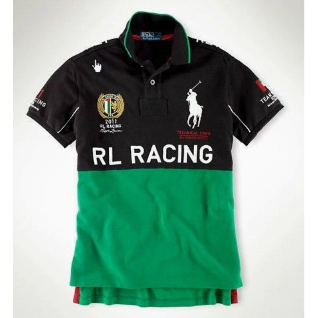 2025 Ralph Laurent Racing Sports Polo Shirt Camiseta Masculina De Manga ...