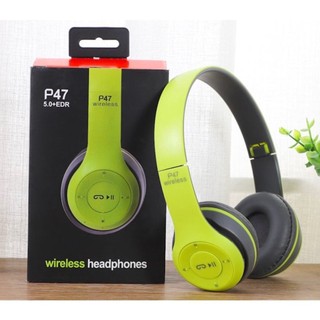 Fone P47 Headphone Sem Fio Estéreo Redução de Ruídos Bluetooth 5.0 Universal — foto 5 — Achou Levou Brasil