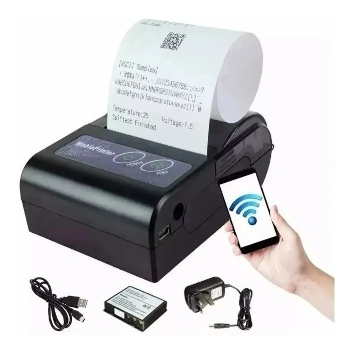 Mini Impressora Portatil Bluetooth + Celular Nokia. | Shopee Brasil