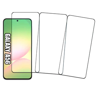 KIT 3 Películas de Vidro 3D Para Samsung Galaxy A56