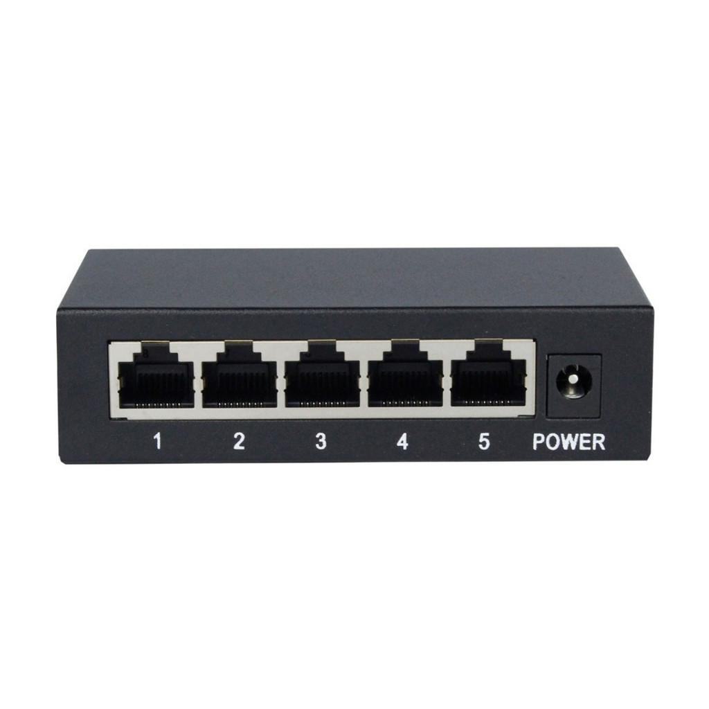 Switch Rede Gigabit 5 Portas Desktop 10/100/1000 Haiz