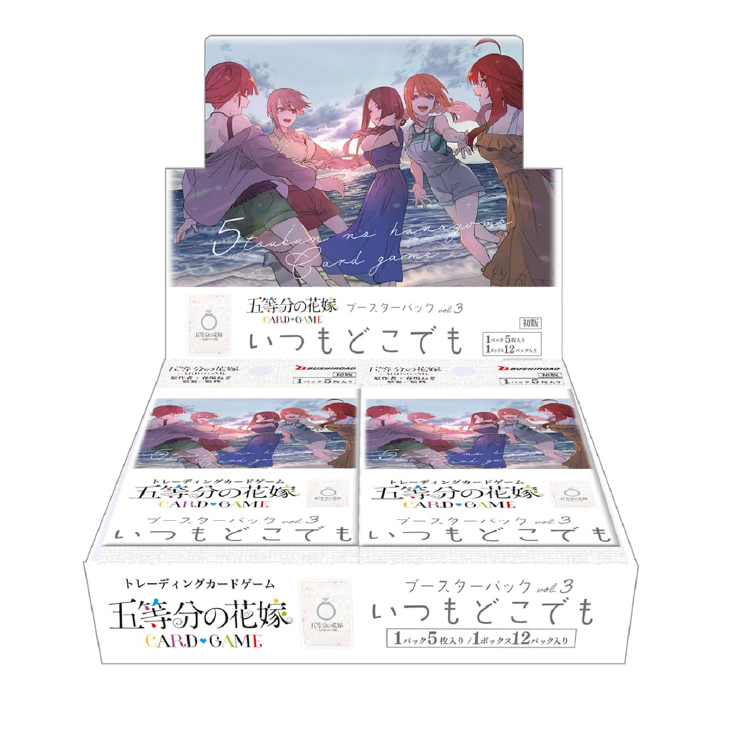 【Importação do Japão】Quintessential Quintuplets Jogo de Cartas Pacote ...