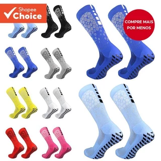 Novas Meias Esportivas Profissionais Com Listras De Favo De Mel Para Futebol E Corrida em Oferta na Shopee
