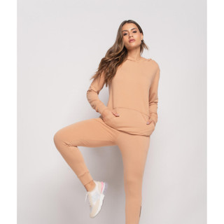 Conjunto De Moletinho Esportivo Com Casaco Capuz E Calça Jogger Salvatore Fashion