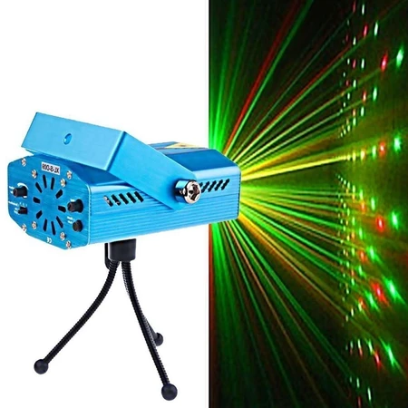 Canhão Laser Jogo De Luz Led Projetor Raios Holográfico — imagem 1