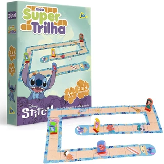 Jogo Super Trilha Stitch Disney Educativo 3281 Toyster