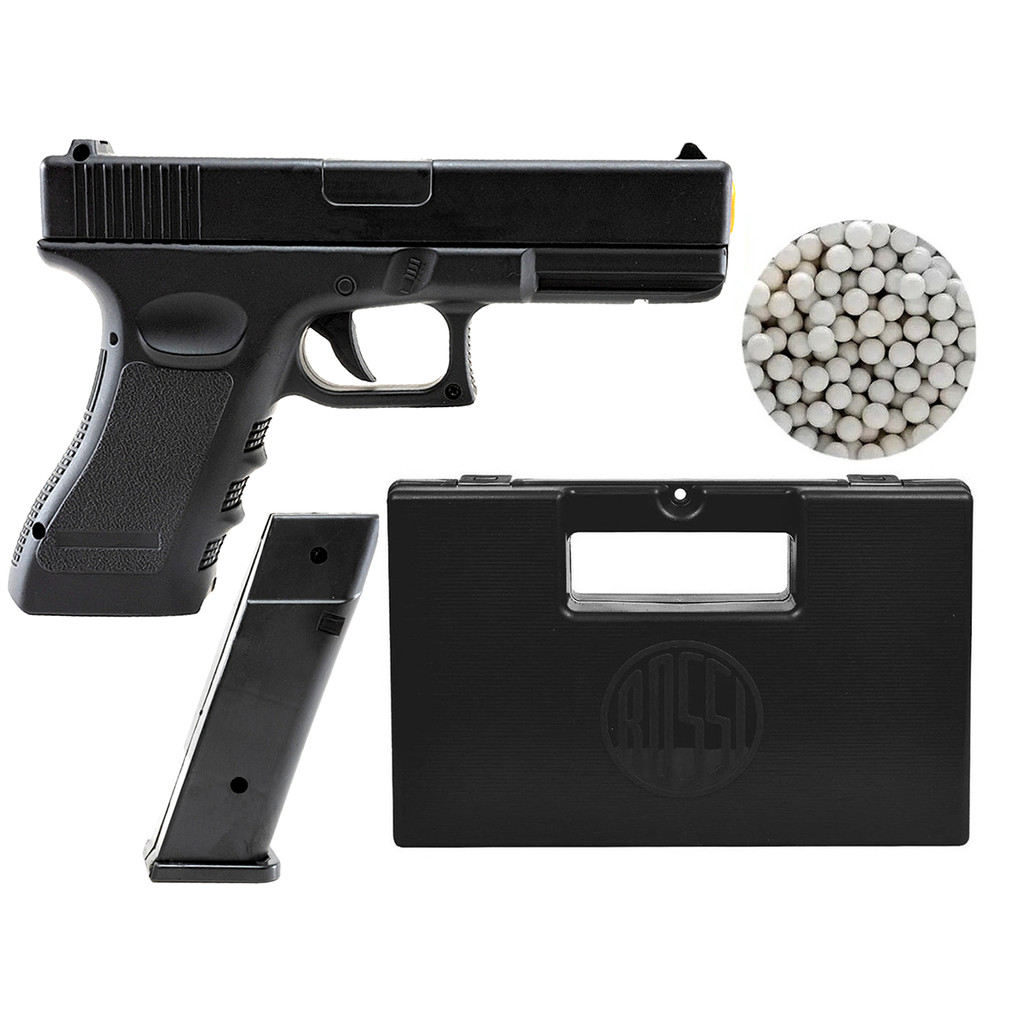 Pistola V20 Airsoft 6mm Full Metal Vigor + Case Rígido + BBs 0.20g ...