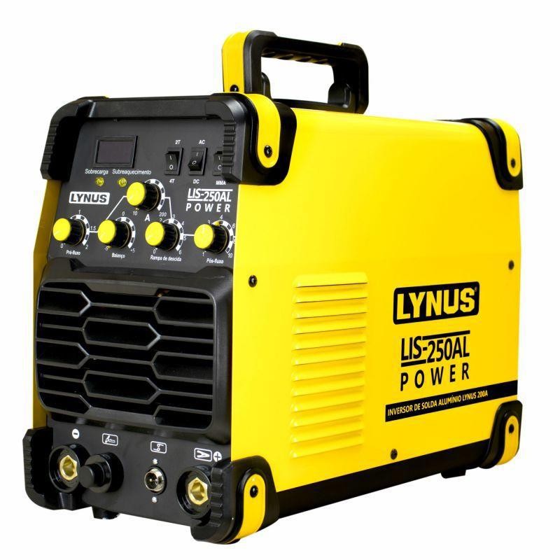 Máquina de Solda Versátil LIS-250AL BIVOLT – Alumínio, Inox e Aço com Tecnologia Lynus