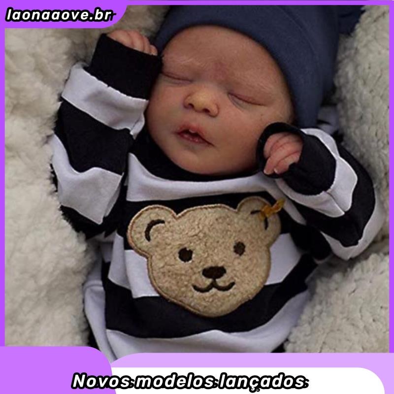 Boneca Bebê Reborn Silicone Bebe Barata Realista 100% Vinil siliconado +  itens