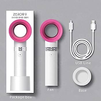 Mini Ventilador Portátil Usb Handheld Mini Cooler Com 3 Velocidade | Shopee Brasil