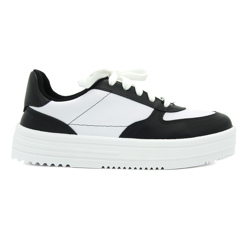Tênis Moleca Original Chunky Moda Cadarço Feminino