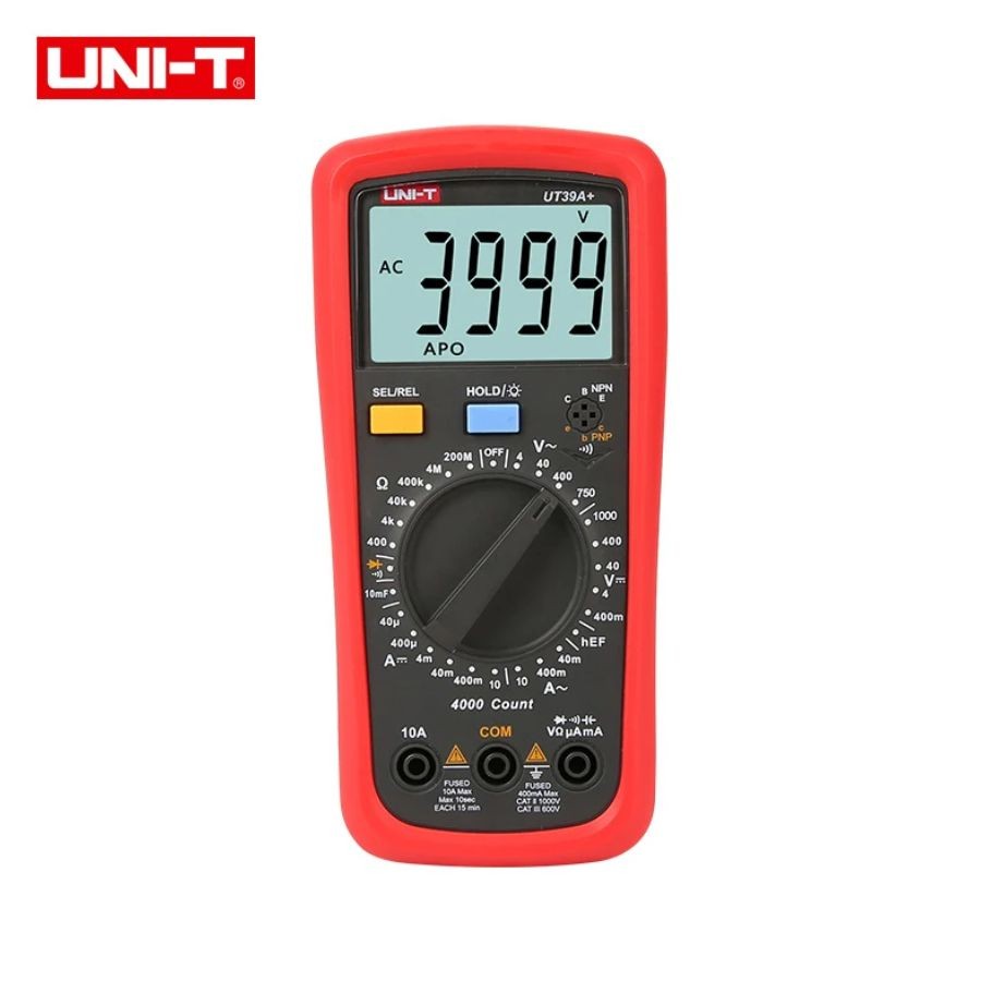 Multímetro Digital UNI-T UT39A+ | Shopee Brasil