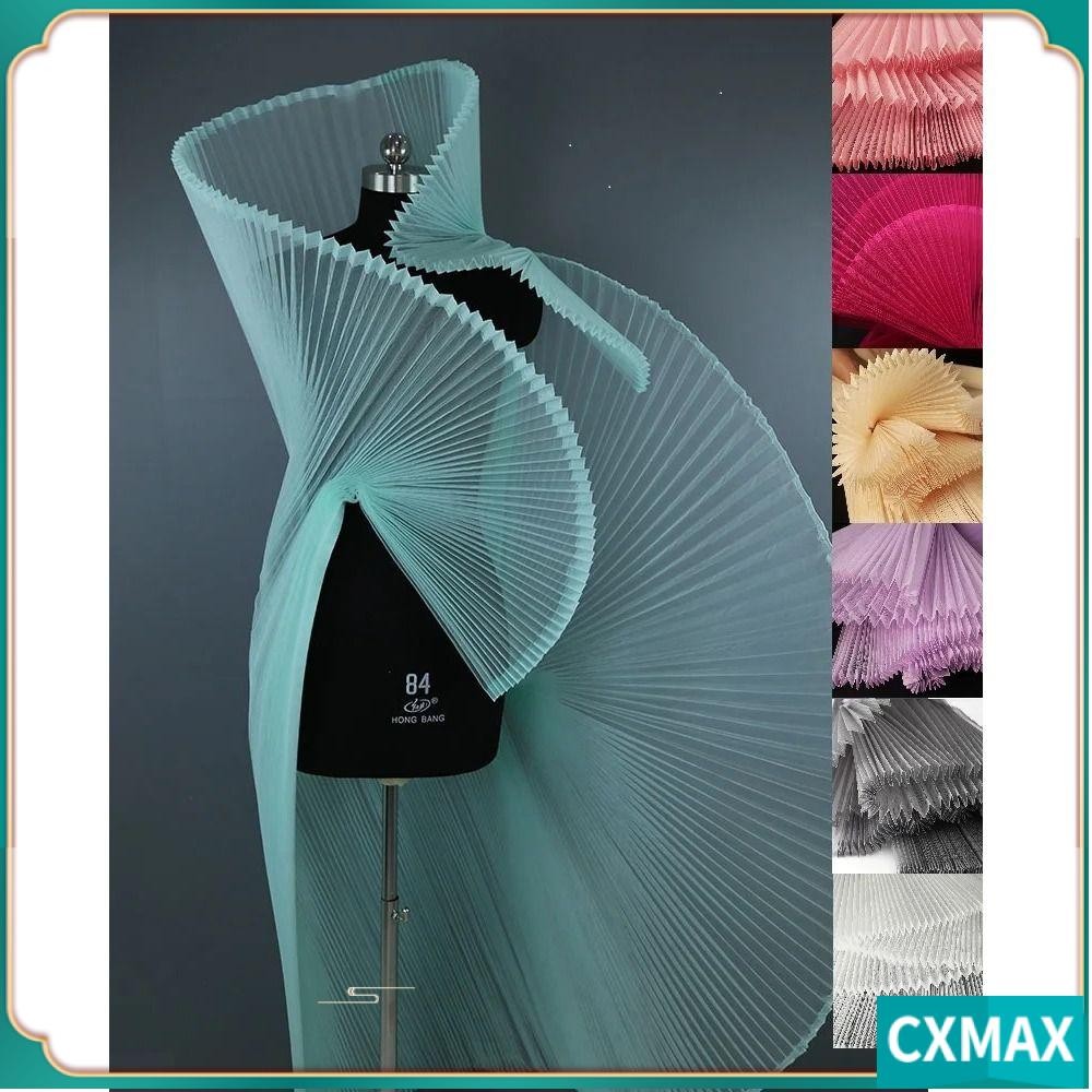CVMAX Material Diy , Tecido De Malha Rígida Plissado Acordeão De 1 ...