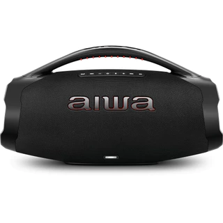 Caixa de Som Boombox Plus AIWA BBS-01-B 200W Bluetooth 30H IP66 USB Preto