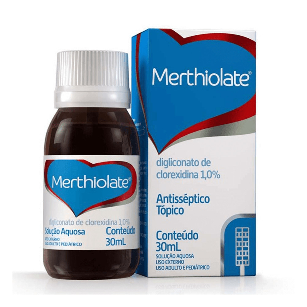 Antisséptico Tópico Merthiolate + Aplicador 30ml | Shopee Brasil