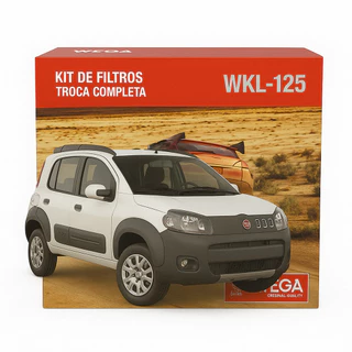 Kit Troca Completa Filtros Fiat Uno 1.0/1.4 2010/2016