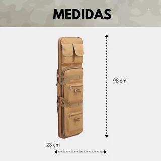 Capa Case Maleta Bolsa Mochila Para Equipamento De Pressão Airsoft