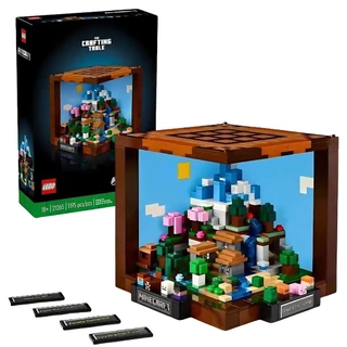 Bancada De Trabalho Minecraft 1195 Peças 21265 - Lego