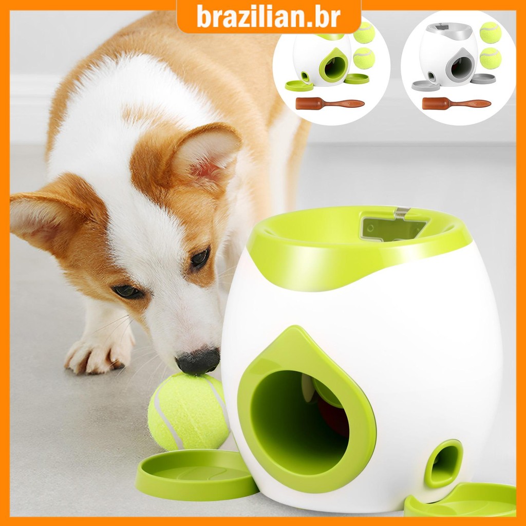 Máquina Lançadora De Bola De Cachorro Divertido Brinquedo Lançador Com ...