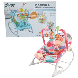Cadeira de Descanso Balanço Rosa PF24278 10401 - Zippy