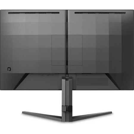 Vista lateral do monitor com conexões USB