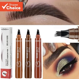 Caneta De Sobrancelha Microblading Com 4 Pontas Finas-Cria Traços Realistas Semelhantes A Cabelos Para Sobrancelhas À Pr em Oferta na Shopee