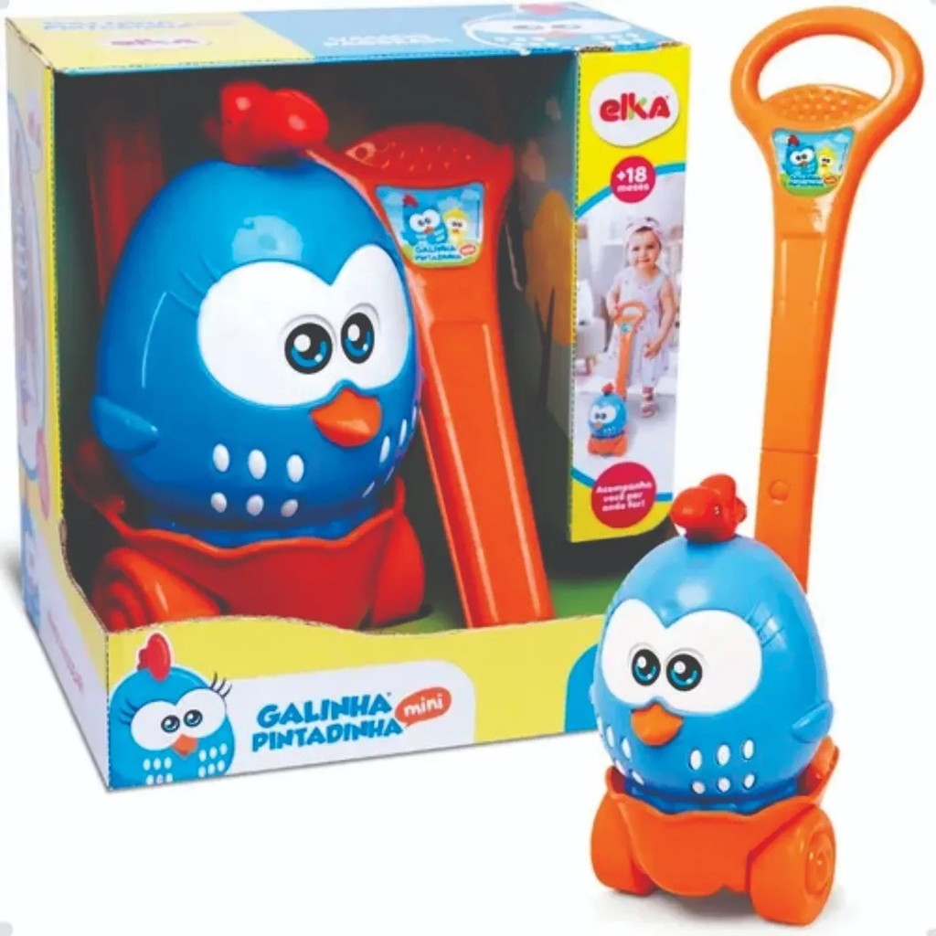 Brinquedo Galinha Pintadinha Mini Vamos Passear - Elka | Shopee Brasil