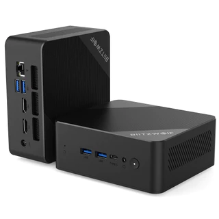 Blitzwolf MPC3 Mini PC AMD Ryzen 5 3500U Quad Core 16GB RAM DDR4 512GB SSD 4K Dual HD Saída Dupla Windows 11 Pro Computa