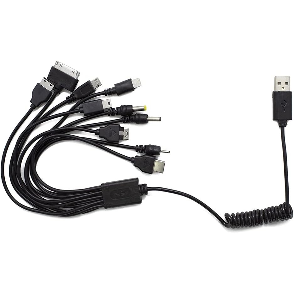 Cabo USB Multi Carregador Universal 10 Em 1 | Shopee Brasil