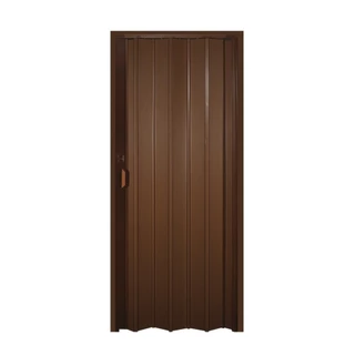 Porta Sanfonada PVC Multilit 0,84m x 2,10m Mogno