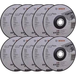 Kit 10 Unidades Disco de Corte Deep Cut 180x1,6mm Para Inox - Bosch em Oferta na Shopee