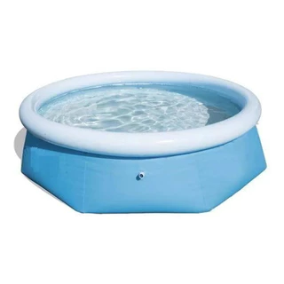Piscina Inflável Redonda Kala 216780 De 244cm X 66cm 2592l Azul E Branca