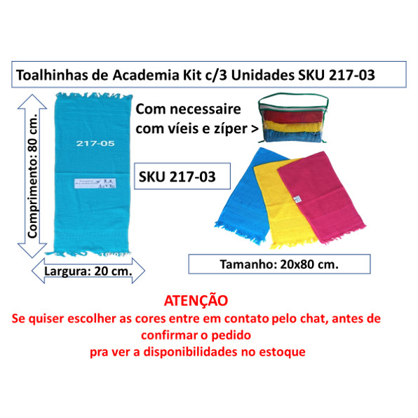 Toalhinhas de academia na sacola c/zíper enxutex 0,20X0,80 - c/barra e ...