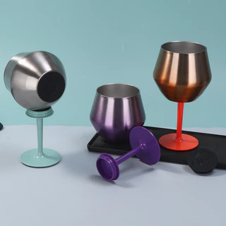 Taça Copo Térmico De Aço Inoxidável 2 Em 1 Para Gin Vinho Drink Bebidas 14oz Marisa em Oferta na Shopee