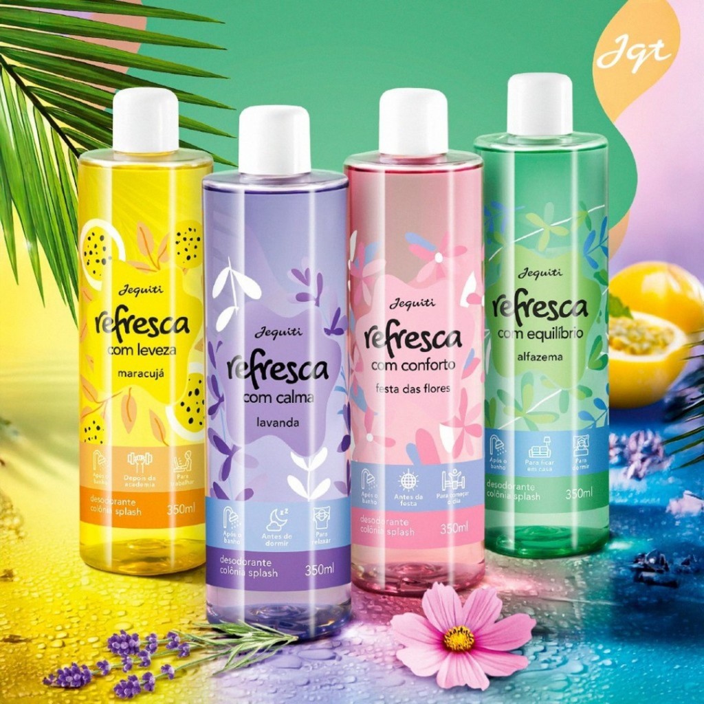Splash Refresca Desodorante Colônia 350 ml Jequiti | Shopee Brasil