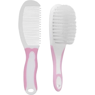 Kit Escova E Pente Rosa Baby 5236 - Buba