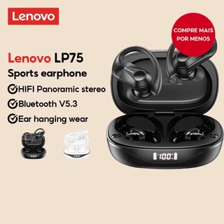 Lenovo LP75 Fones De Ouvido Bluetooth De Alta Qualidade TWS Fidelidade Estéreo IPX5 À Prova Dwaterproof Água Cancelament