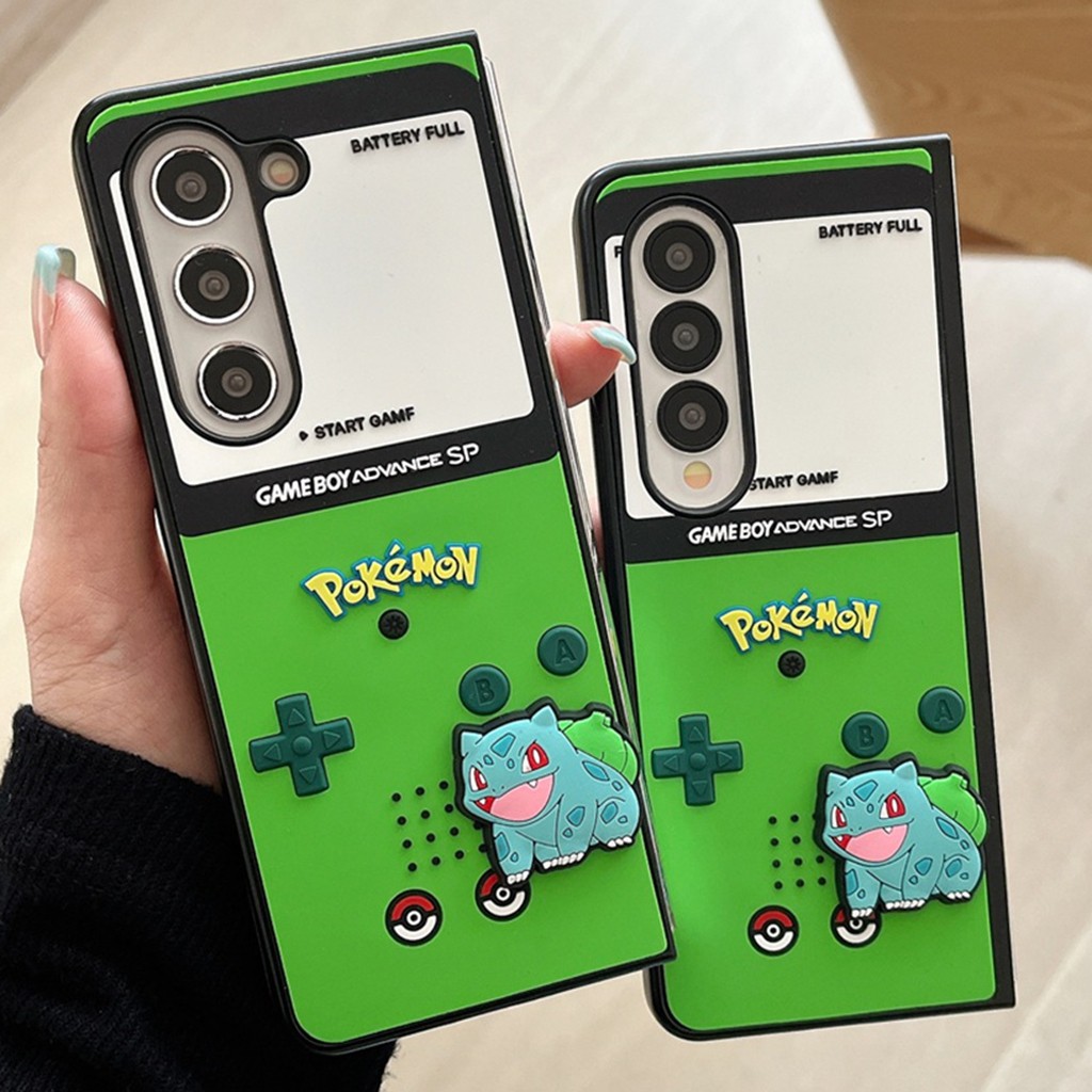 Para Samsung Z Flip ZFold Criativo Pokémon Gameboy Design