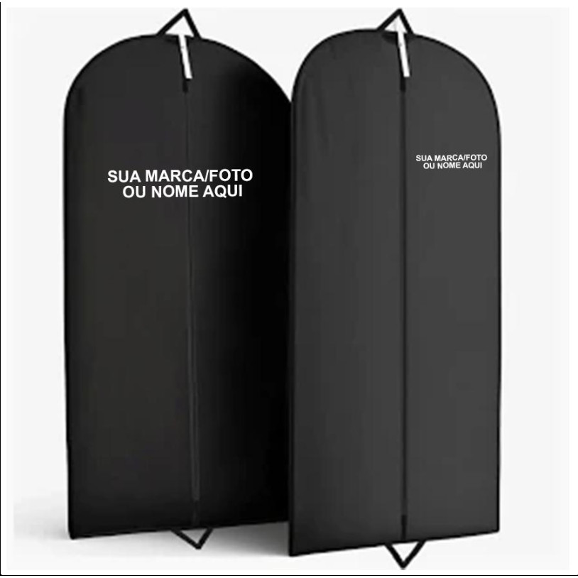 Capa Para Roupa Terno Casaco Protetora Cabide Camisa Roupas Geral ...