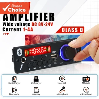 [Shopee Choice] Placa MP3 Bluetooth 5.0 2 * 80W Amplificador Leitor De Áudio 12V DIY MP3 Player Módulo De Rádio FM Para