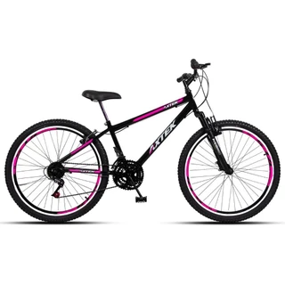 Bicicleta Aro 26 Axtek Sport Gold Rebaixado V-Brake Suspensão Mtb 21V em Oferta na Shopee