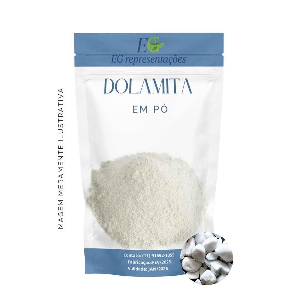 Dolomita em Pó Premium Micronizada | Alta Pureza para Indústria e ...
