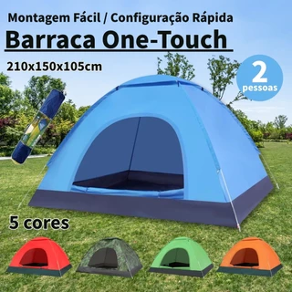Barraca de Camping 2-4 Pessoas | Portátil, Impermeável e com Abertura Rápida em Oferta na Shopee
