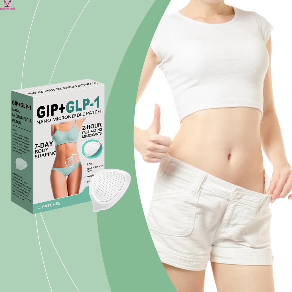 GIP GLP-1 Patches Para Mulheres Remendo De Cuidados Corporais Massagem ...