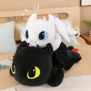 JAMXUN 60CM Grande Dragão Desdentado Travesseiro De Corpo De Pelúcia Bonito Dos Desenhos Animados Macio Decorativo Anime