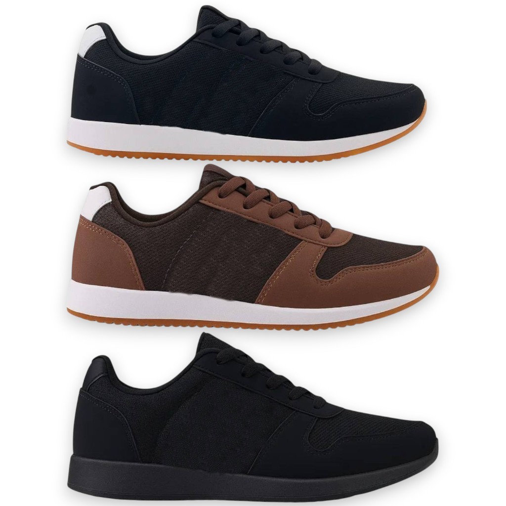 Tênis Masculino Estiloso com Solado Emborrachado – Look Completo e ...